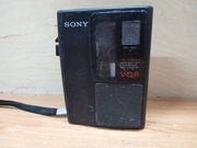 SONY TCM-S67V VOR Dyktafon Reporterski Walkman z Głośnik 