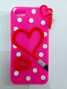 Etui pokrowiec 3D iPhone 5 Serce