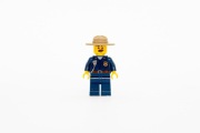 Figurka Lego City cty0870 Policjant Chief 60174 Mountain police