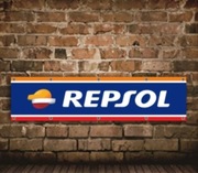 Baner plandeka Repsol 150x60cm olej motorsport