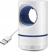 Lampa na Owady UV Mosquito Killer Elektryczna Pułapka na Komary i Muchy USB