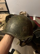 Hełm radziecki wz.40 rremontnik ww2 Wz.60