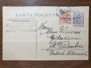 SANOK 1920 Pracownik Poczty stempel CP 25