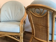 Fotel rattanowy