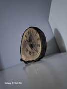 Zegar ręcznie robiony