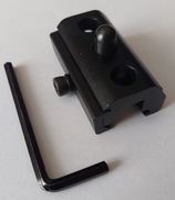 Adapter bipoda / dwójnogu - bączek na picatinny