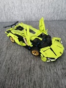 Lamborgini auto z klocków duży ok 35 cm skala 1:14