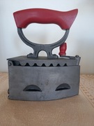 Żelazko po piaskowaniu na węgiel PRL