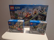Komplet Lego city 60460 Tor z rampami dla wyścigowek +Lego60459+ lego60458