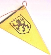 Proporczyk Gorlice Herb Miasta Orzeł bez korony