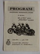 DMP 91 Polonia Bydgoszcz Unia Leszno program