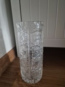 Wazon szklo kryształ grubo ciosany