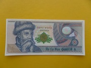 Banknot testowy Gutenberg De La Rue UNC