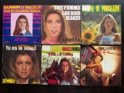 Sheila, 6 singli, muzyka francuska, lata 70+