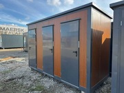 KONTENER SANITARNY WC POTRÓJNY 3 KABINY – WC