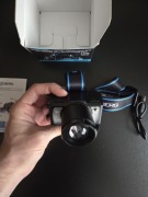 Latarka czołowa LED BERG 15W 700 lm + czujnik ruchu NOWA