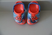 crocs czerwone r. 5 (20/21) spiderman świecą nowe bez metki