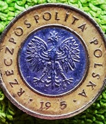 2--ZŁOTE -- 1995r --POLSKA---brak--9--w dacie