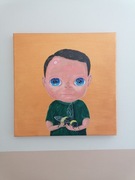 Obraz na płótnie "Poldek" Leopold z pszczołą 