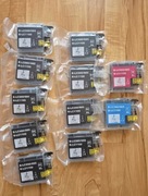 11 szt Tuszy do drukarki brother LC980 LC985 LC1100 XL NOWE