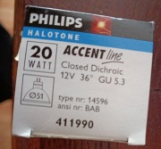 Żarówki Philips GU 5.3 12V 20W 