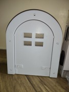 DRZWICZKI WAHADŁOWE DLA KOTA – TUNEL, KLAPA, BLOKADA | BIAŁE