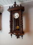 Stary wiszący zegar ścienny Junghans