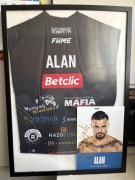 Koszulka oraz karta z gali Fame MMA-22–Alan Kwieciński-Dla Piotrusia 