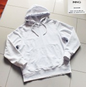 MNG świetna bluza w bieli z kapturem r.M