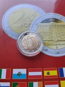 Slowenia 2022 - 2 Euro okol. - 35 Lat programu Erazmus  Proof  / PP