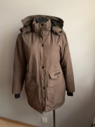 Canada kurtka puchowa natural damska parka brązowa S/M/L
