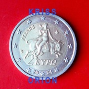 2 Euro 2024 - Grecja  - Bogini  Europa