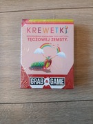 KREWETKI TĘCZOWEJ ZEMSTY Grab&Game Rebel Bezwzględnie Kolorowa Gra Karciana