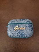 Etui Sprzedam etui do Guess do AirPods Pro 2 niebieskie w idealnym stanie 