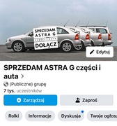 Grupa Facebook motoryzacyjna, bardzo aktywna.