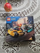 Zestaw lego city gokarty 