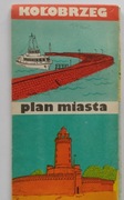 mapa 1986  rok  Kołobrzeg 