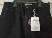 Czarne jeansy z rozdarciami  Pull&Bear