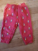 Nr25) spodnie dresowe dresy dziewczynka r 68 