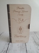 Pamiątka Pierwsza Komunia Święta personalizowane pudełko 