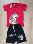 Komplety letnie bluzeczka plus spodenki 