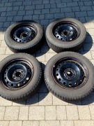 Felgi stalowe + opony zimowe, Dębica Frigo 165/70 R14 , komplet 4 szt.