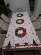 Obrus świąteczny 152x220cm