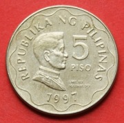 5  Piso   1997 r  -   Filipiny   