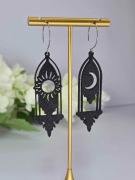 Kolczyki | Gotyckie stalowe kolczyki