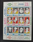 DDR Blok Arkusz Znaczki wyborcze Alles Paletti 1990