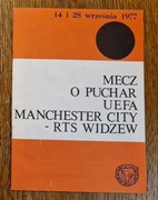 Widzew Łódź - Manchester City - wersja angielska