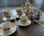 Zestaw kawowy herbaciany Bavaria 24 gold