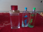 Zestaw malo uzywanych perfum damskich. 