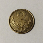 2 zł złote 1979 z obiegu 